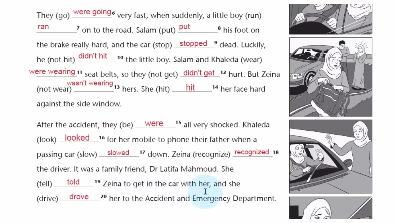 حسب المنهج الجديد 2026 / حل كتاب النشاط ص  25 , 26   انكليزي سادس اعدادي