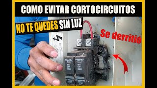 😢 LA Caja DE BREAKERS Se Funde │✅ QUE CALIBRE De CONDUCTOR ELEGIR para ACOMETIDA? │ELECTRICISTA