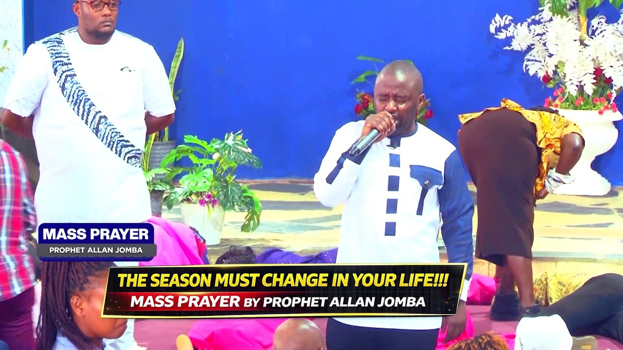 YOUR SEASON MUST CHANGE...EVERY POWER HOLDING YOU MUST LET GO!!!Pray along with prophet Allan Jomba
