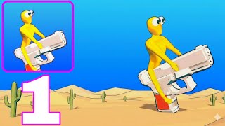 Flip Beat: Ragdoll Gun Shooter - Gameplay Walkthrough Part 1 - Ragdoll Gun Game (Android, iOS) screenshot 4