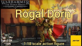 Warhammer The Horus Heresy Rogal Dorn Imperial Fists Primarch 1:18 scale action figure by JoyToy.