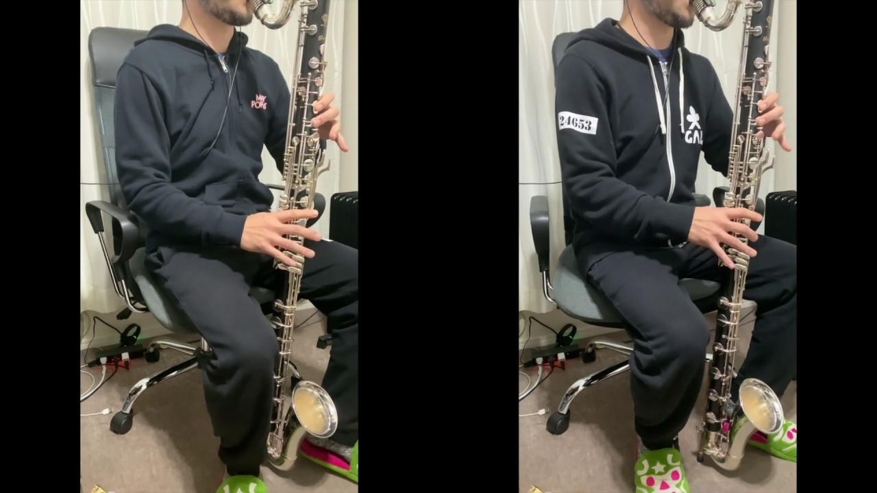 Black for 2 Bass by Marc Mellits [Bass by Kazuki