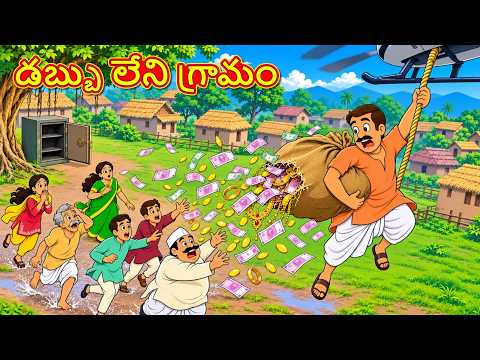 డబ్బు లేని గ్రామం | New Telugu Stories | తెలుగు కథలు | Telugu Kathalu