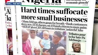 TVCN Newspaper Review |  LG Crisis: Osun APC, Governor Adeleke Fight Dirty Over Appeal Court Ruling