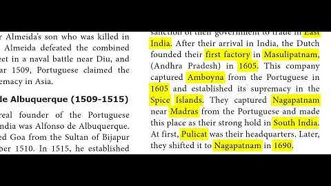 ADVENT OF THE EUROPEANS - THE DUTCH|Class 8|Samacheer|History|Les 1|Tamil Explanation|PART 3