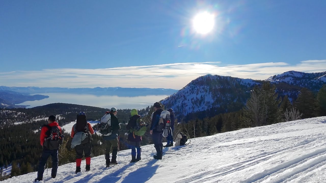 Relay Peak - Snowshoeing 