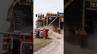 Overloaded! Watch This Massive Transporter Tip Over on a Curve!