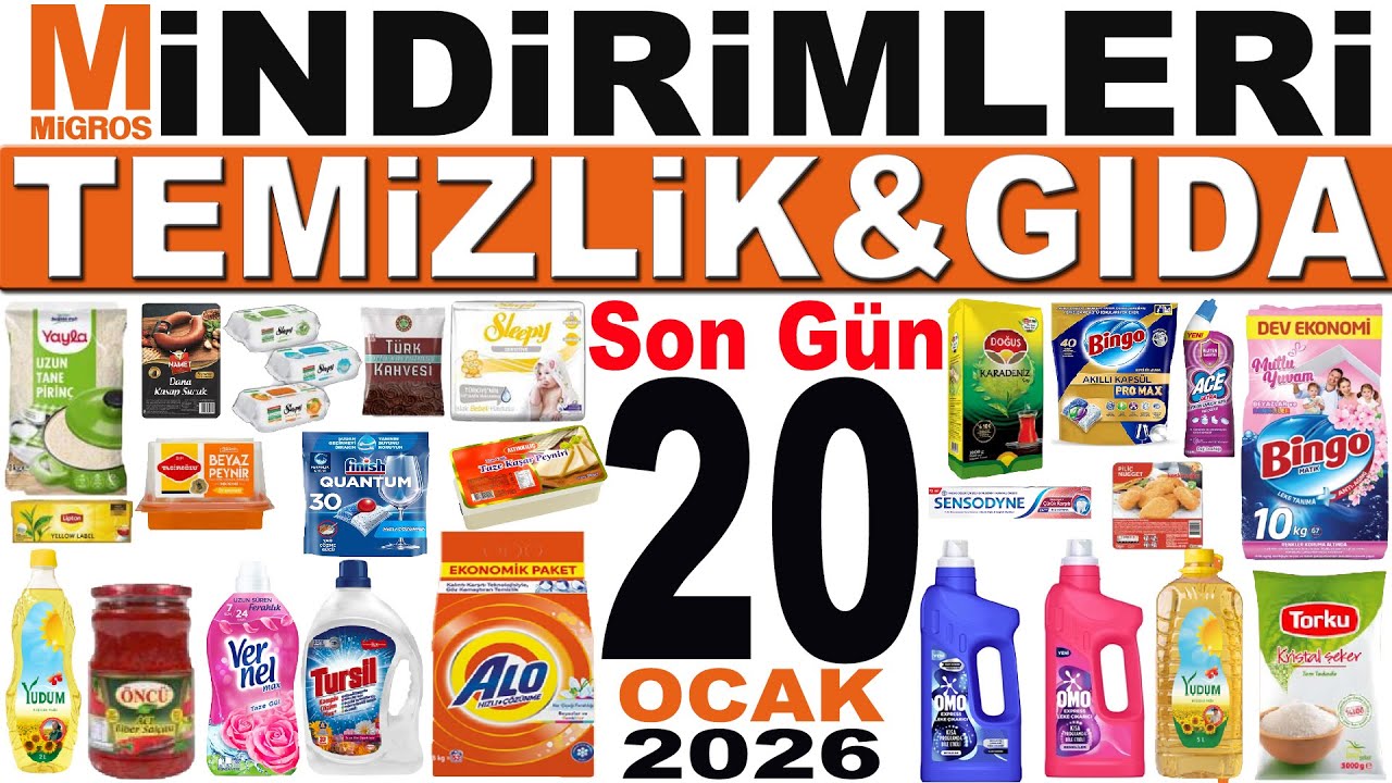 MİGROS KAMPANYA VE İNDİRİMLERİ BU HAFTA | MİGROSKOP OCAK 2026 MİGROS İNDİRİMLERİ & TEMİZLİK GIDA