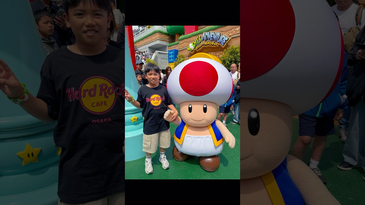 Toad😍 #usj #supernintendoworld