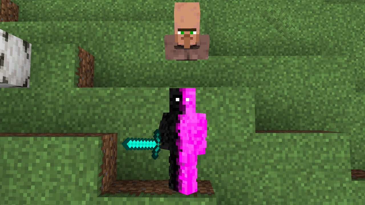Minecraft But Upside Down - YouTube