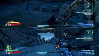 Borderlands 2 Split Screen PS4 PRO Game Play