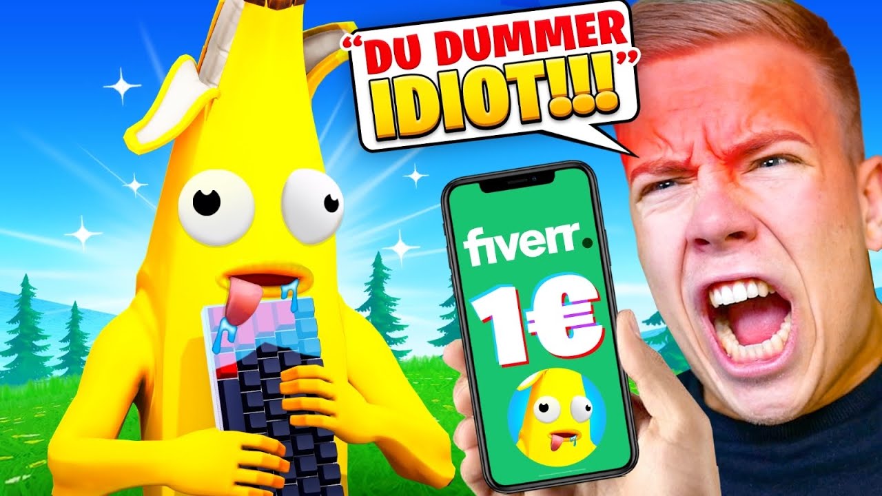 ich kaufe einen “Fortnite Trainer” für 1 EURO und das passierte..