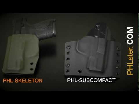 M&P SHIELD PHL-SKELETON CUSTOM KYDEX IWB HOLSTER (INITIAL IMPRESSIONS)