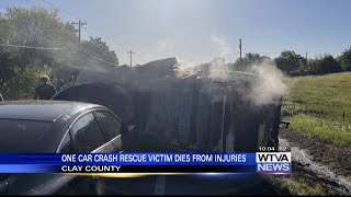 10 p.m. - One person is dead following Tuesday morning crash in Clay County