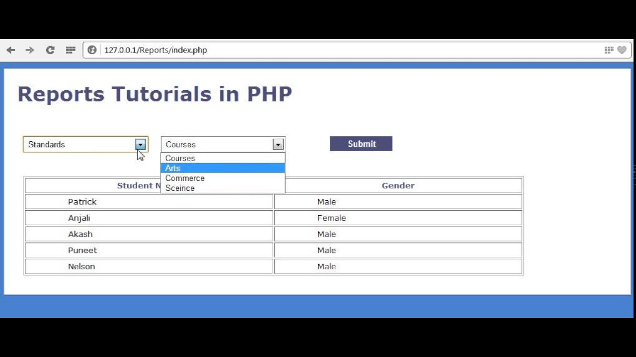 ออกรายงาน php เป็น pdf  New Update  How to create reports in PHP part-1