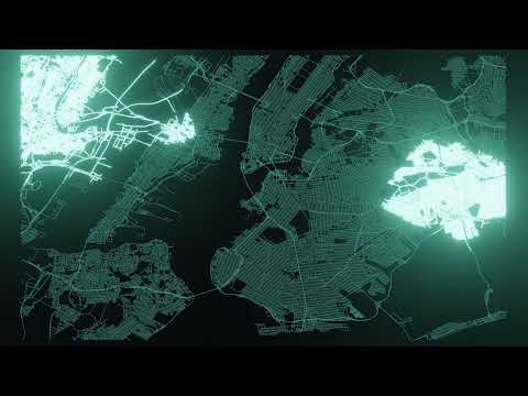 Pathfinding Algo on Real Map: New York