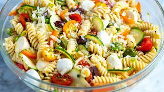 Sallatë e freskët dhe e lehtë me makarona