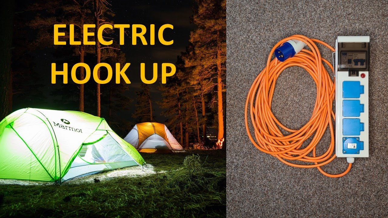 Camping Electric Hook Up Cable 
