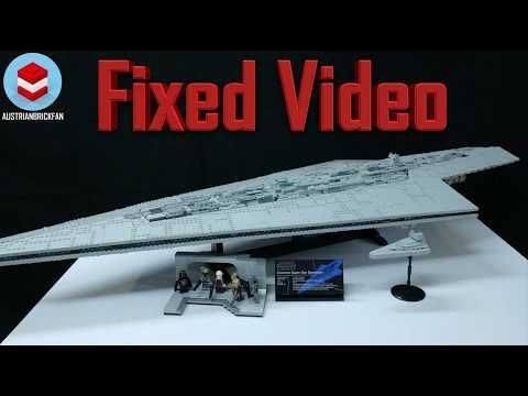 LEGO Star Wars 75457 Executor Super Star Destroyer Speed Build fixed video