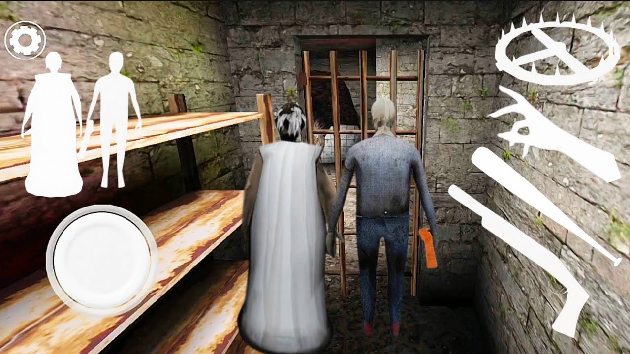 Playing As Granny And Grandpa In Granny Chapter 3 Mod Menu Horror Escape Gameplay 