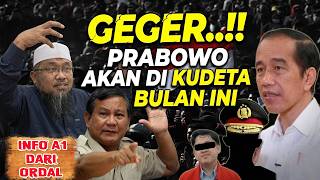 GAWAT !! TERNYATA PRABOWO AKAN DI KUDETA OLEH GEROMBOLAN INI II Ustadz Andri Kurniawan