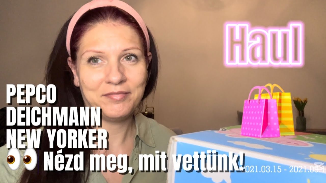 🛍️Pepco|Deichmann& New Yorker HAUL🛍️ Mutatom mit vettünk!👀🎬