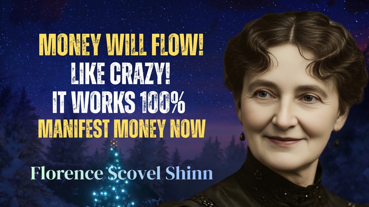MONEY WILL FLOW LIKE CRAZY! (How To Manifest Success & Riches) Florence Scovel Shinn