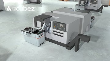 CNC Automation made easy with Acubez™ | Modular Machine Tending Robot