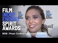 2016 Spirit Awards Press Conference Carpet Interviews