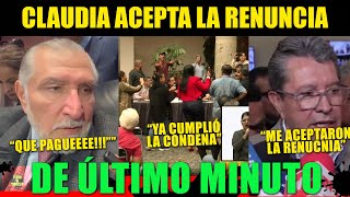 CLAUDIA ACEPTA  RENUNCIA DE MONRY !. ENCARAN A TRAIDORES. SALIERON LAS EVIDENCIAS