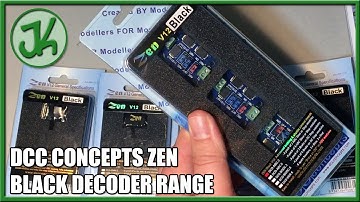 DCC Concepts Zen Black Decoder Range - Taking A Closer Look