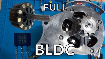 How to convert a Car Alternator into a FULL BLDC Motor with Hall Sensors and Magnets (with VESC)