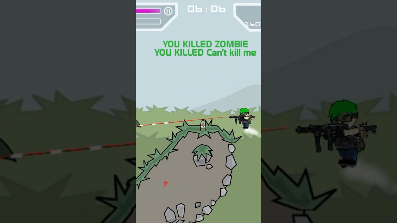 mini militia 🤔 noob vs pro 🔥hacker 