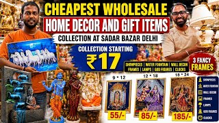 Cheapest Wholesale Home Decor and Gift Items ar Sadar Bazar Delhi #sadarbazar #giftitems #decoritems