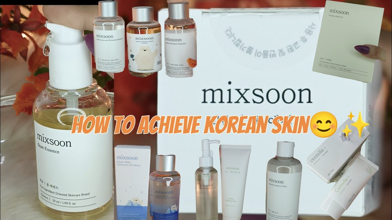 How to Achieve korean glass skin?? korean skincare secret products ...