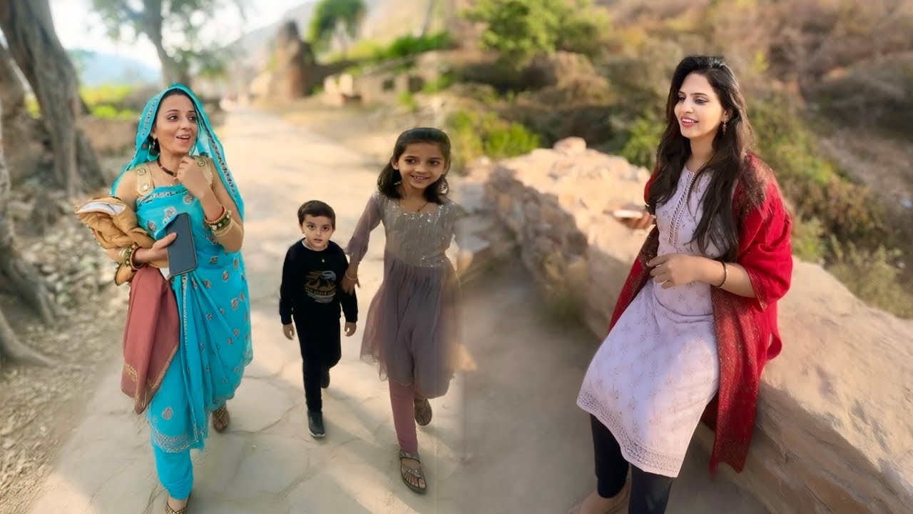 Gaon Ki Zindagi Dil Jeet Legi ❤️ | Bhabhi, Bacche & Family Fun