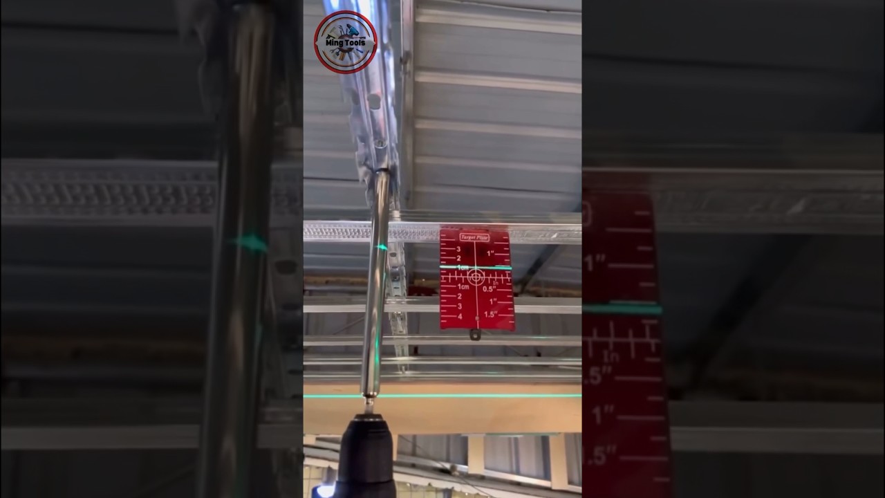 Magnetic Floor Laser Target Plate Card 🛠️