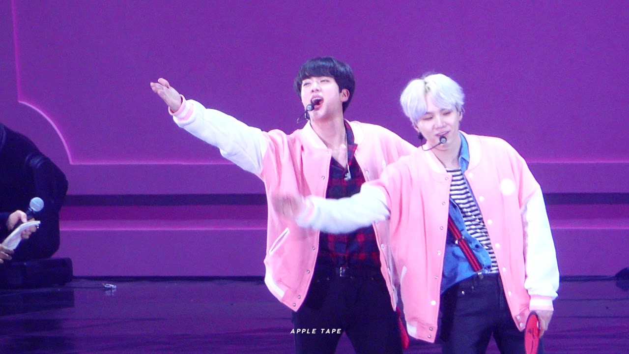 저는 꿈을 이루었습니다아아!!! 방탄소년단 석진 직캠 BTS Jin focus fancam