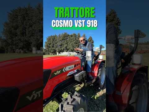 TRATTORE COSMO VST 918 #agricolasordi #trattorino