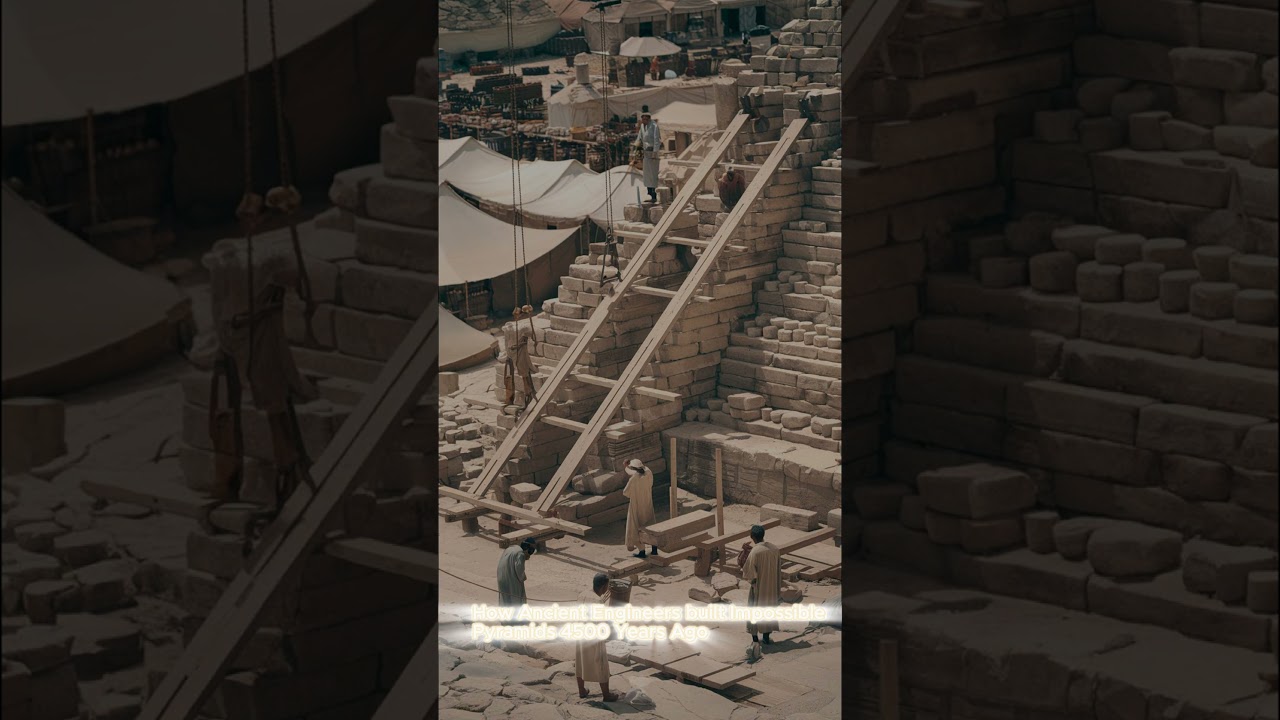 How Ancient Engineers built Impossible Pyramids 4500 Years Ago 