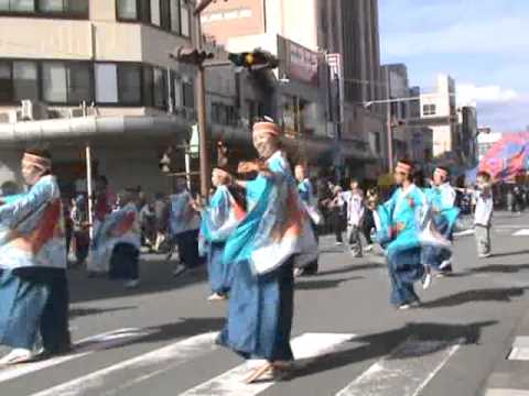 よさこい東海道2011 よさこい鳴子連今日一屋
