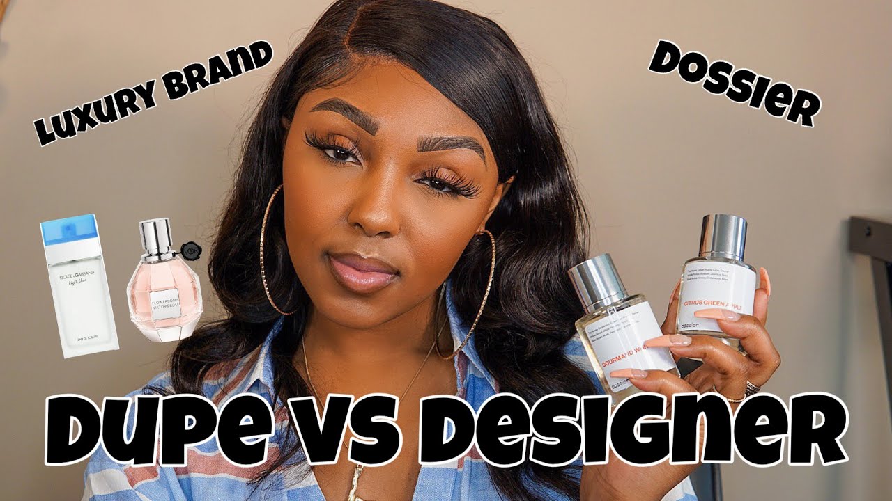 Dossier Perfume Review | Dupe VS Designer Fragrances | Flowerbomb & D&G Light Blue
