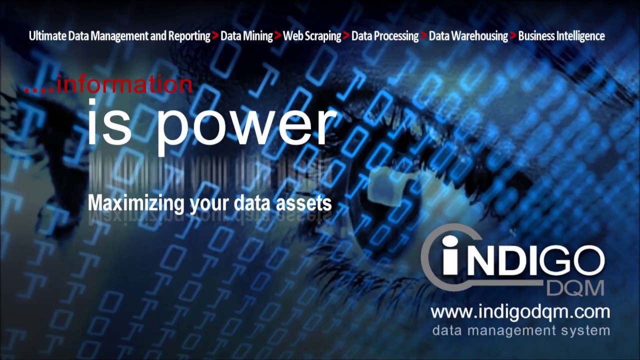 Indigo DQM Data Management and Reporting Systems Web Scraping Introduction Tutorial