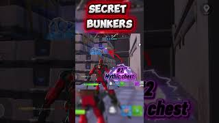 3 Secret Bunkers In Reload Elite Stronghold #fortnite #gaming #shorts