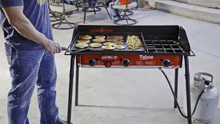 New Camp Chef Tahoe 3 Burner Stove Black Reviews