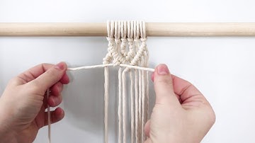 Macrame Pattern Tutorial No. 2