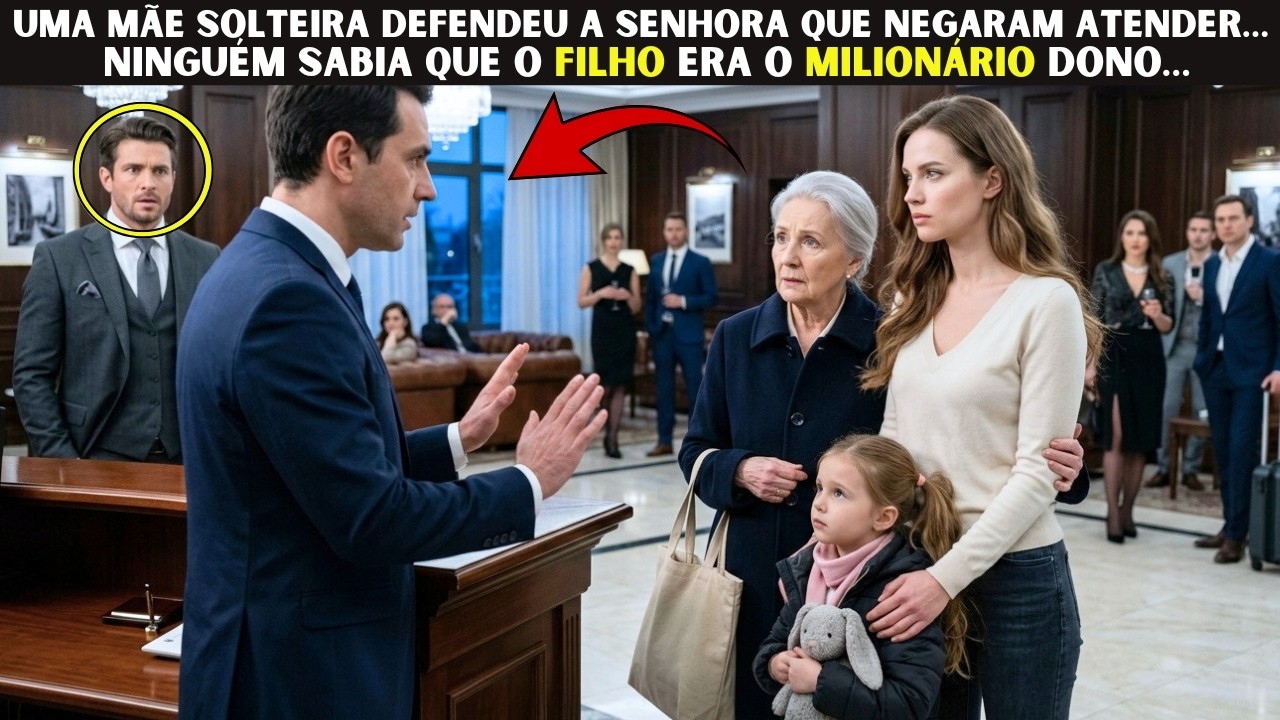 Num instante comum, minha vida virou de cabeça para baixo. Eu esperava numa recepção de hotel, com o mesmo blazer de segunda mão de sempre, tentando segurar o orgulho depois de ser humilhada por...