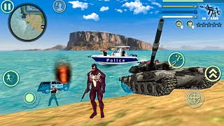 Venom Spider Rope Hero: Vice Town City Crime Simulator #45 - Android Gameplay screenshot 1