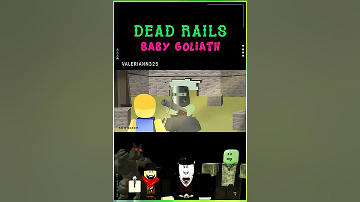 [Dead Rails] STILLWATER PRISON MINI BOSS GOLIATH #deadrails #roblox #animation