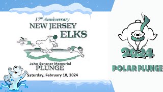 New Jersey Elks Polar Plunge 17th Annual John Sentner Memorial February 10, 2024 4K Video